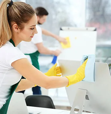 Reliable Service cleaning service illustration